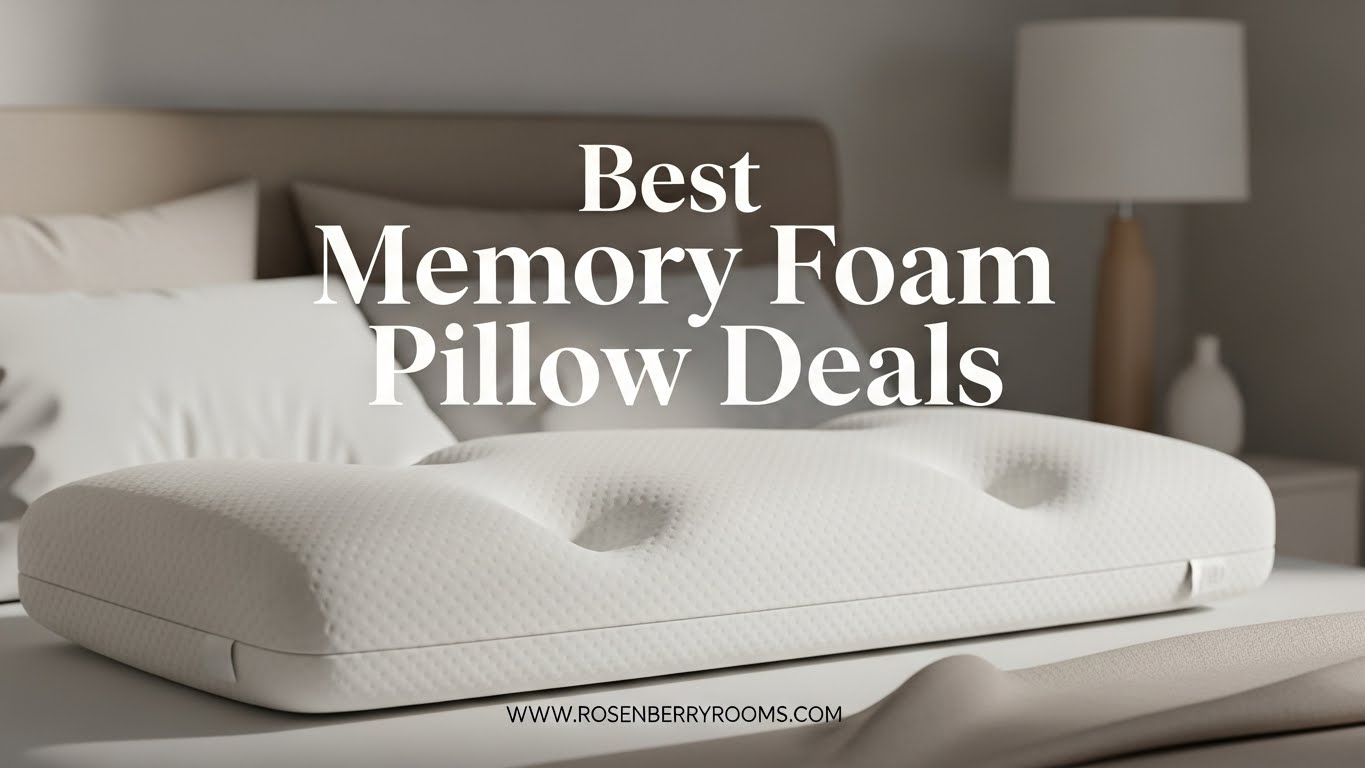 Best Memory Foam Pillow Deals