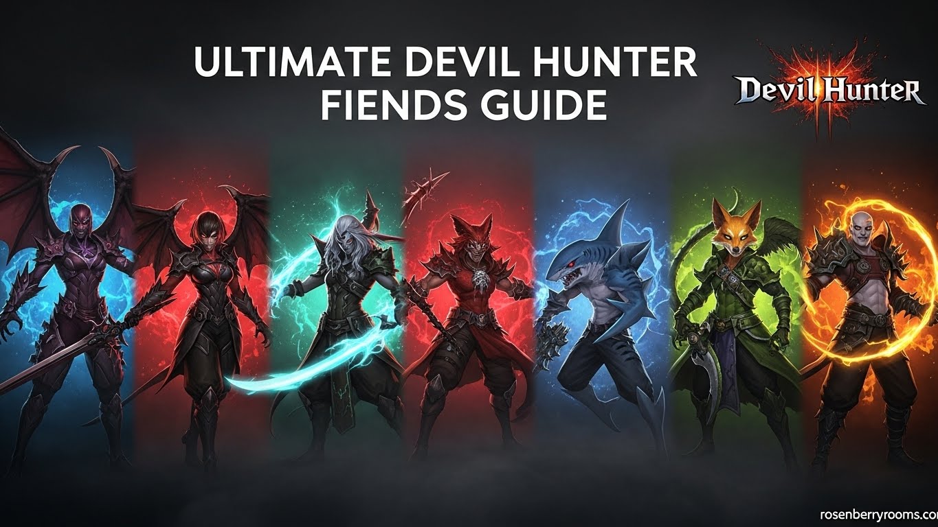 Devil Hunter Fiends and Skills Guide