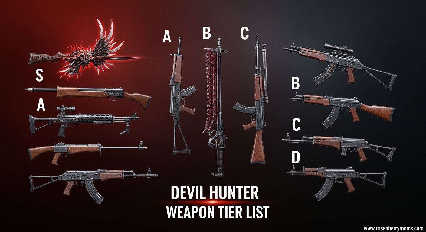 Devil Hunter Weapons