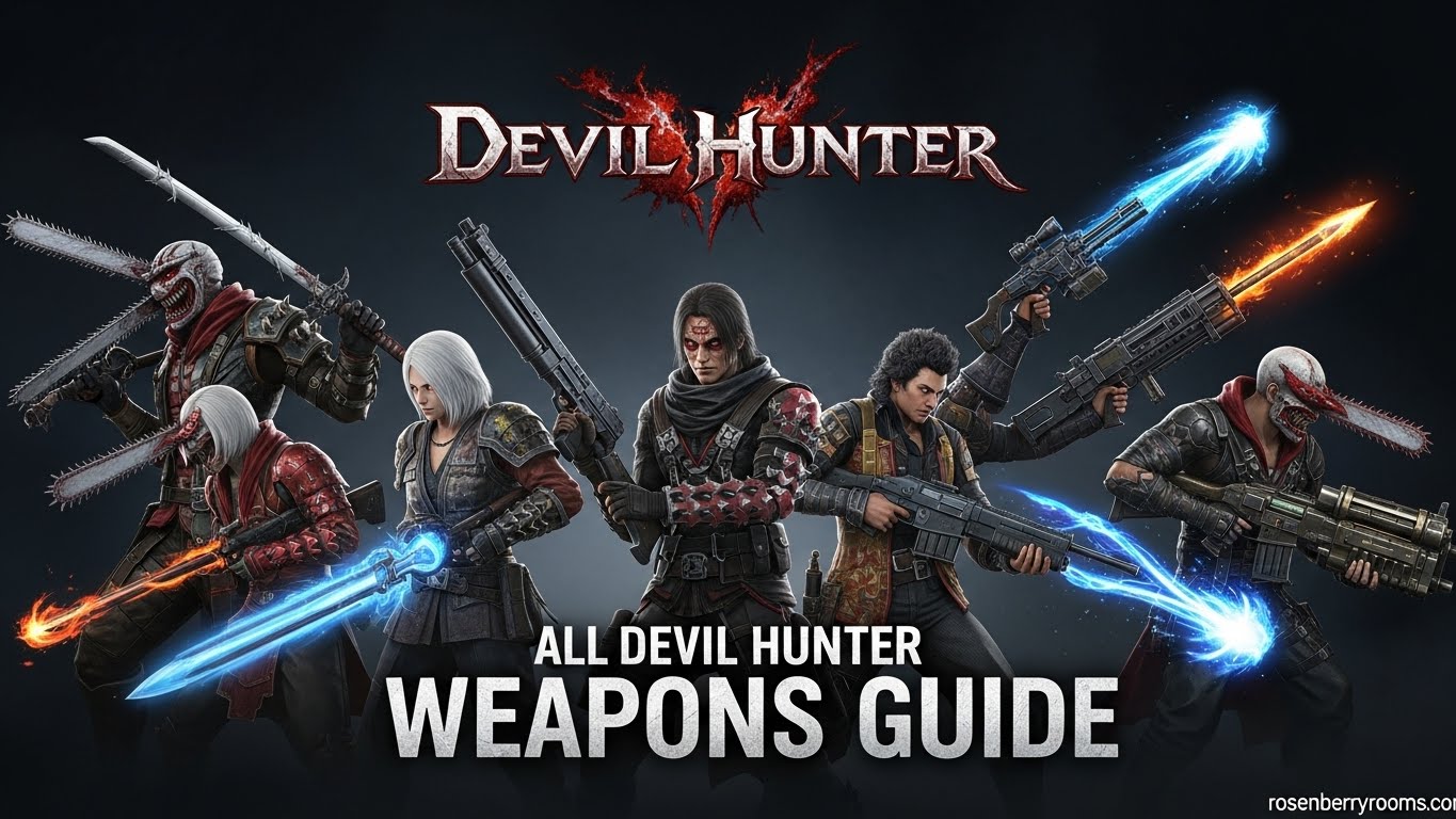 Devil Hunter Weapons Guide