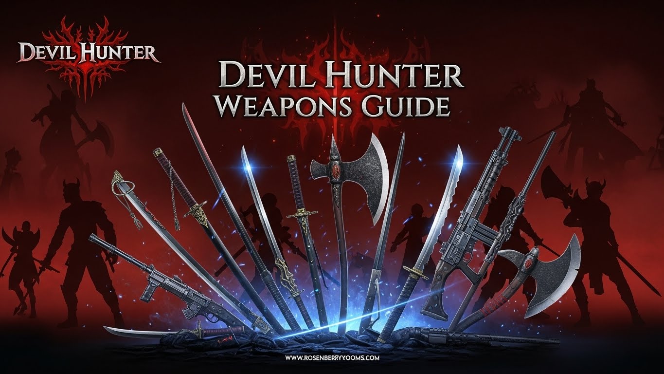 Devil Hunter Weapons