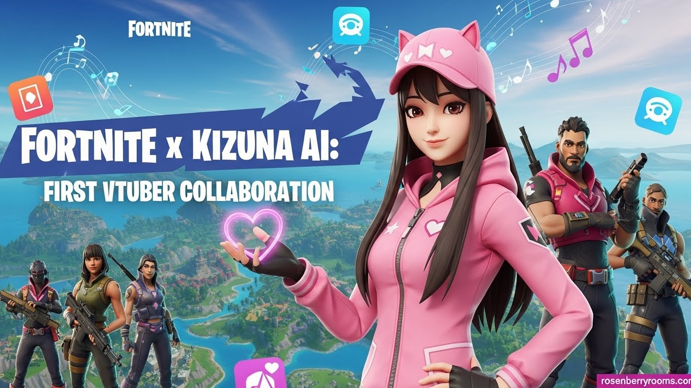 Fortnite Kizuna AI Leaked