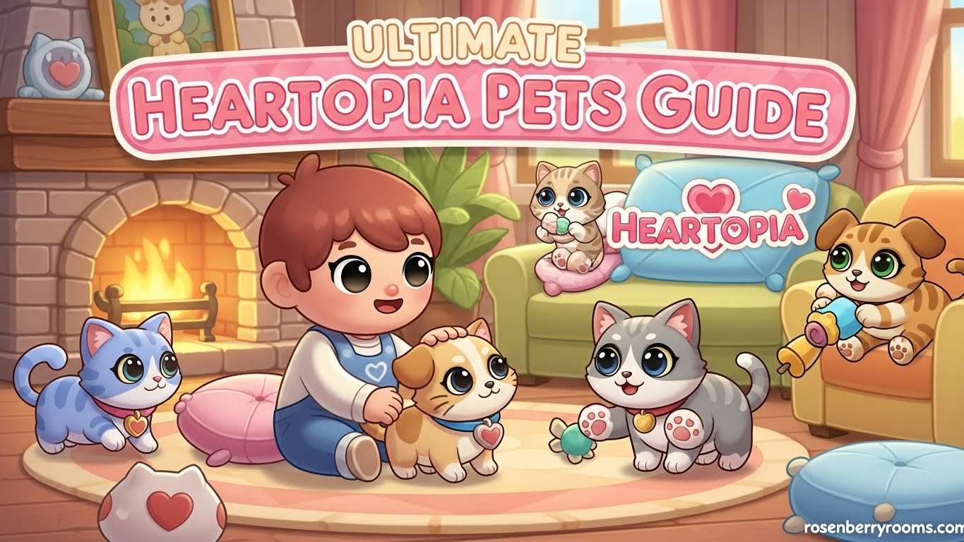 Heartopia Pet Adoption & Care Guide