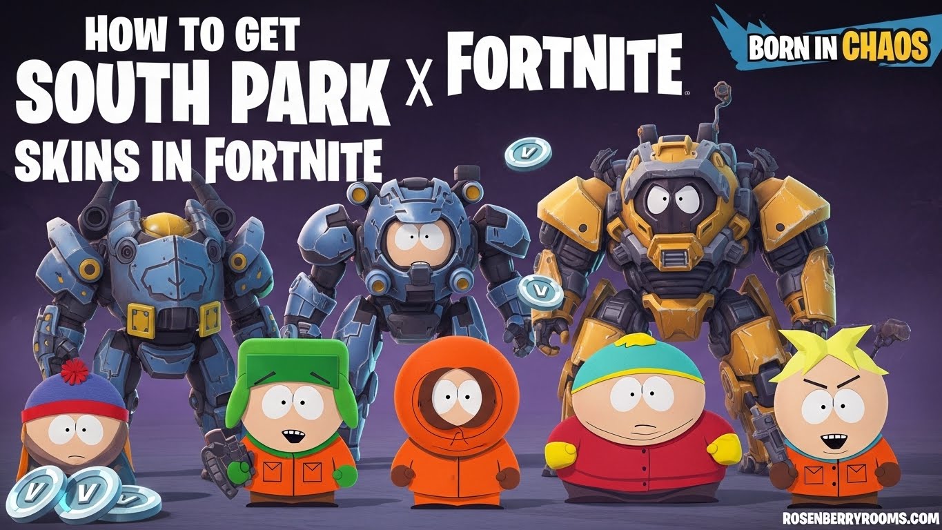 How to Get South Park Skins in Fortnite