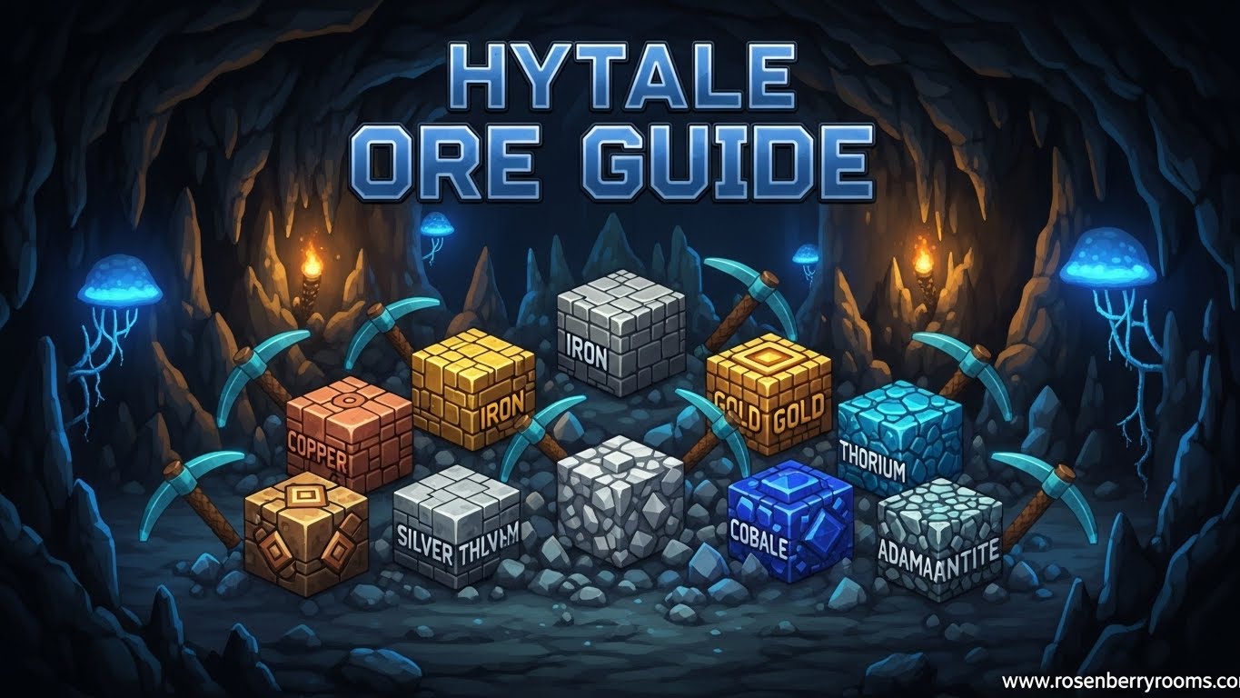 Hytale Ore Locations