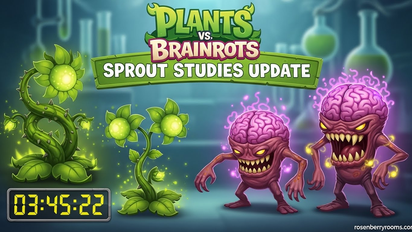 Plants vs Brainrots Sprout Studies Update
