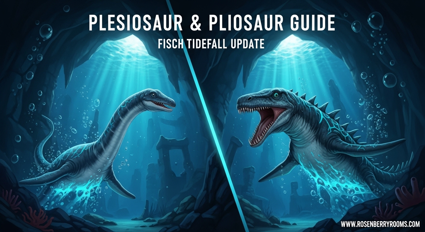 Plesiosaur & Pliosaur