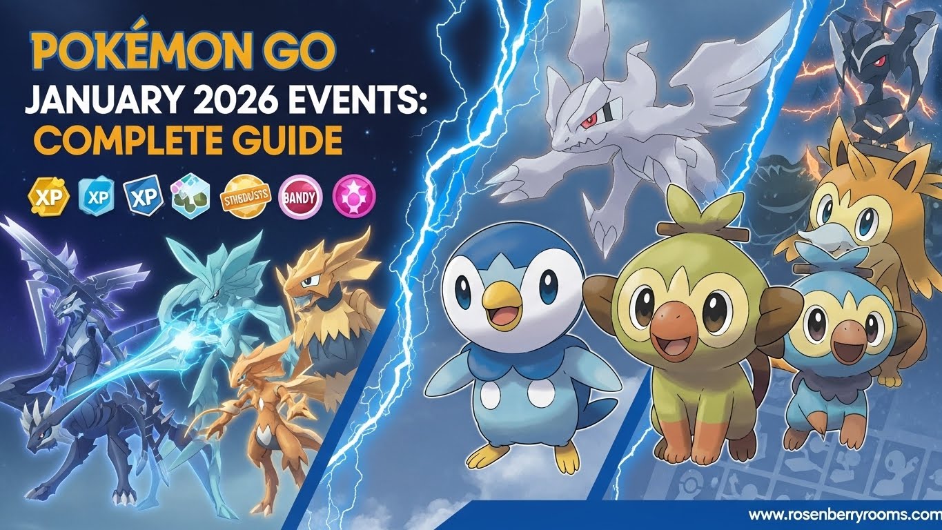 Pokemon Go January 2026 Events