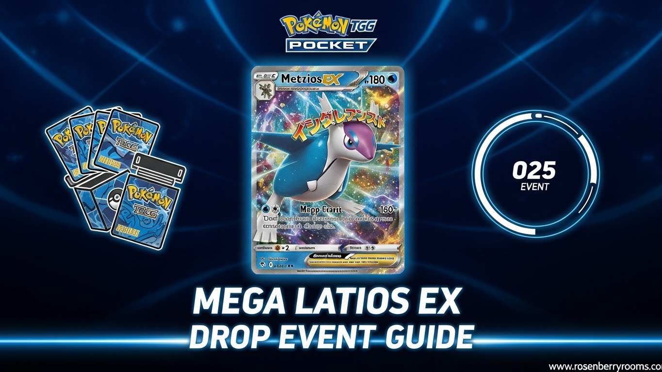 Pokemon TCG Pocket Mega Latios EX Drop Event
