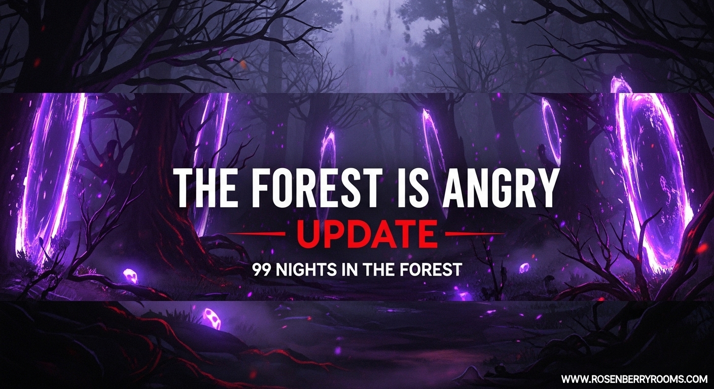 The Forest Is Angry Update