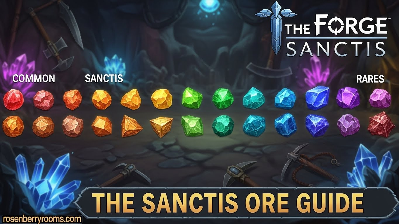The Forge Sanctis Ore Guide