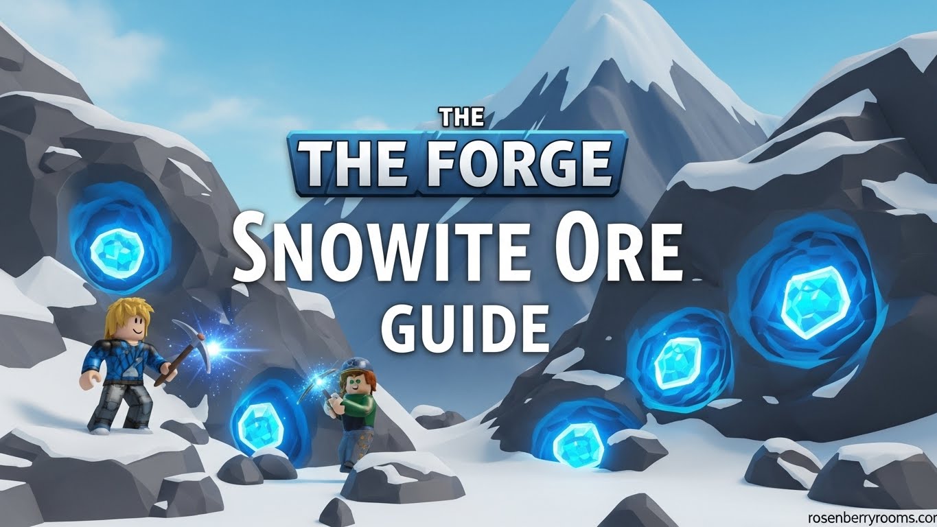The Forge Snowite Ore Guide