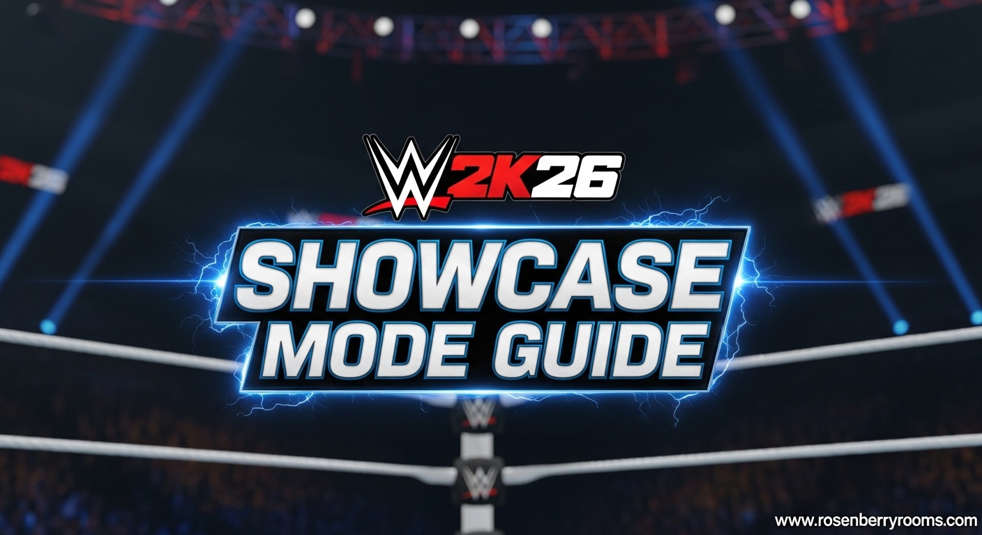 WWE 2K26 Showcase Mode