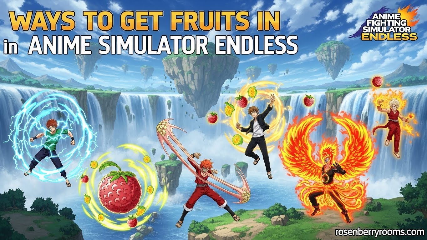 Ways to Get Fruits in Anime Fighting Simulator Endless
