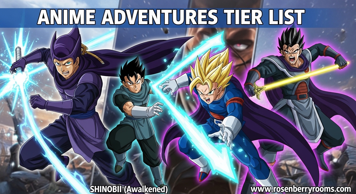Anime Adventures Tier List