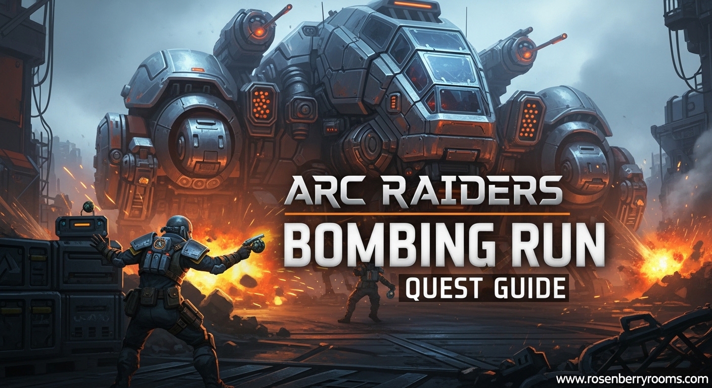 Arc Raiders Bombing Run Quest