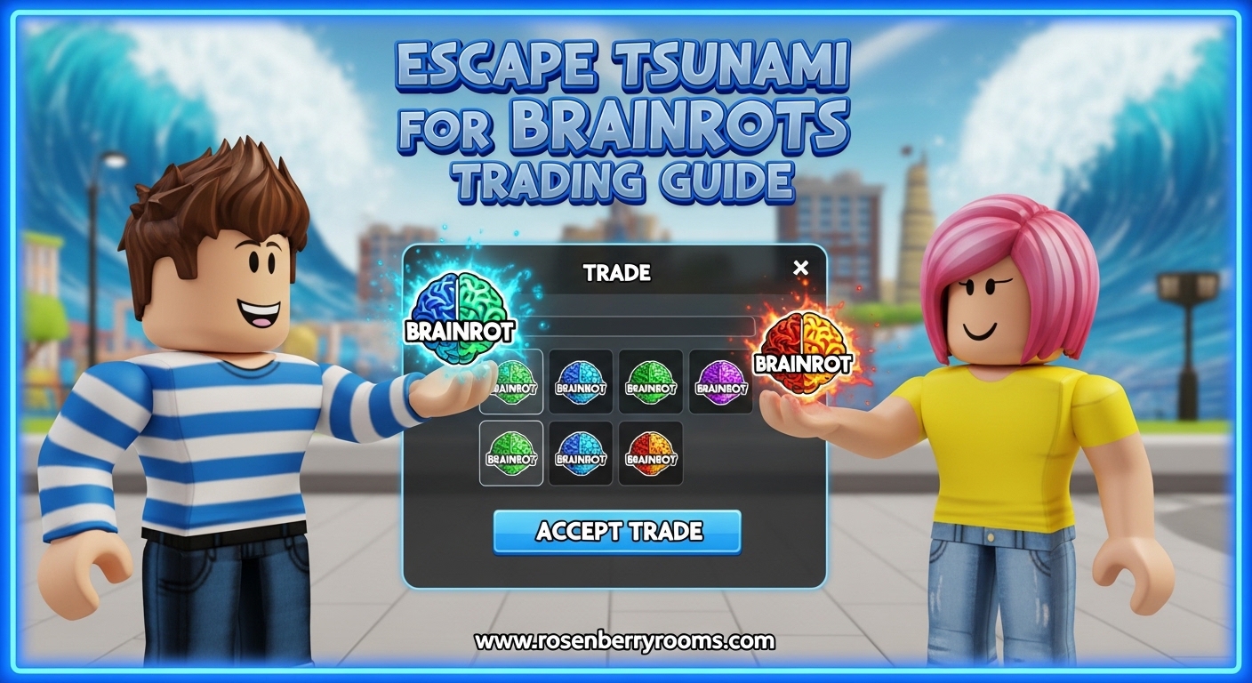 Escape Tsunami for Brainrots Trading