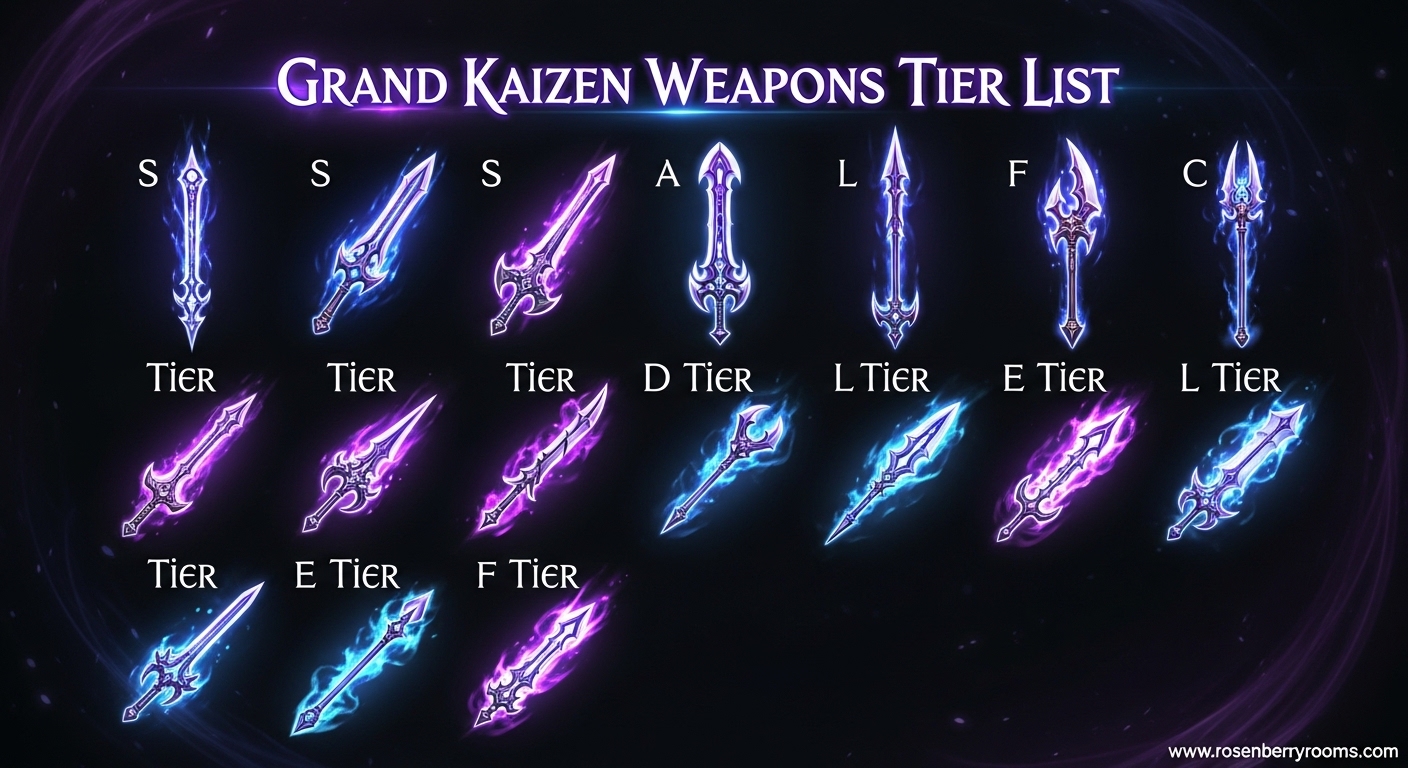 Grand Kaizen Weapons