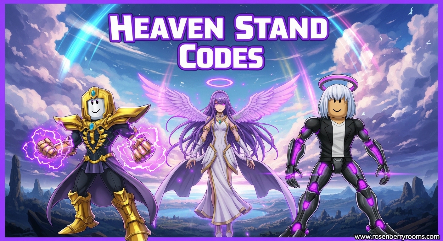 Heaven Stand Codes