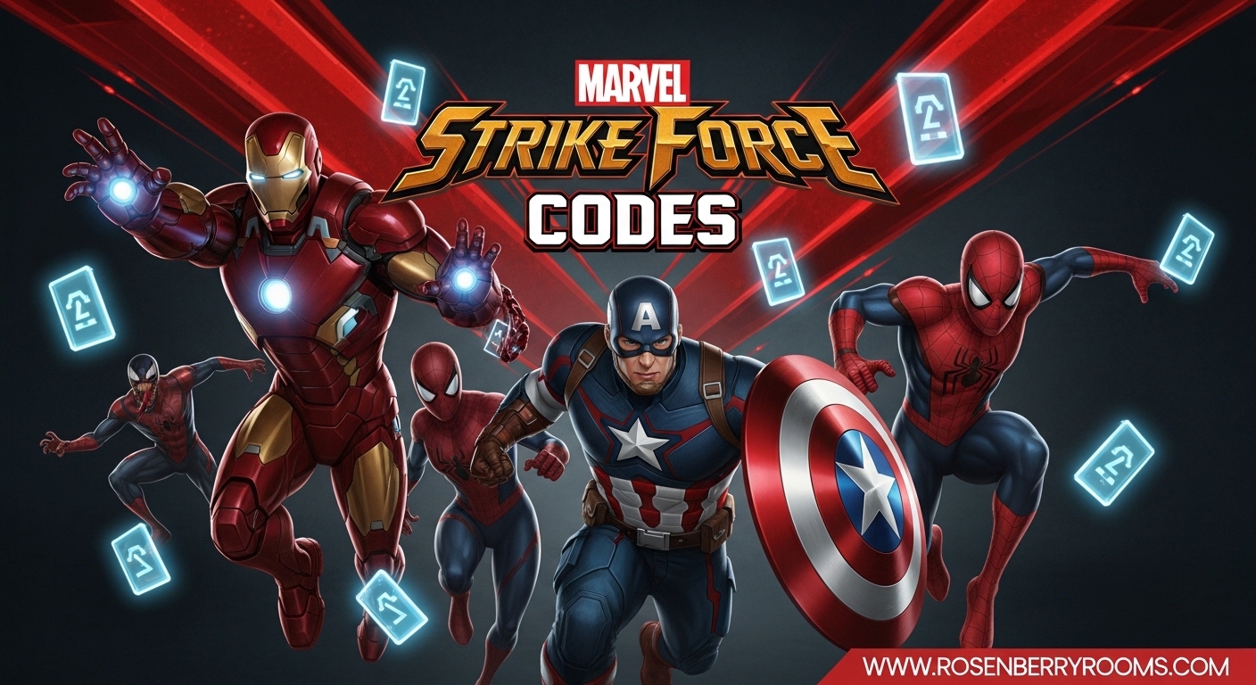 Marvel Strike Force Codes