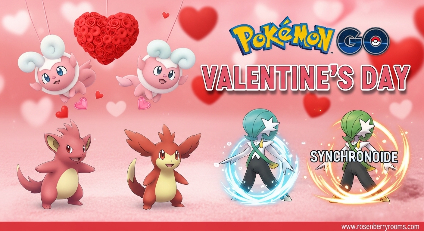 Pokemon GO Valentine's Day