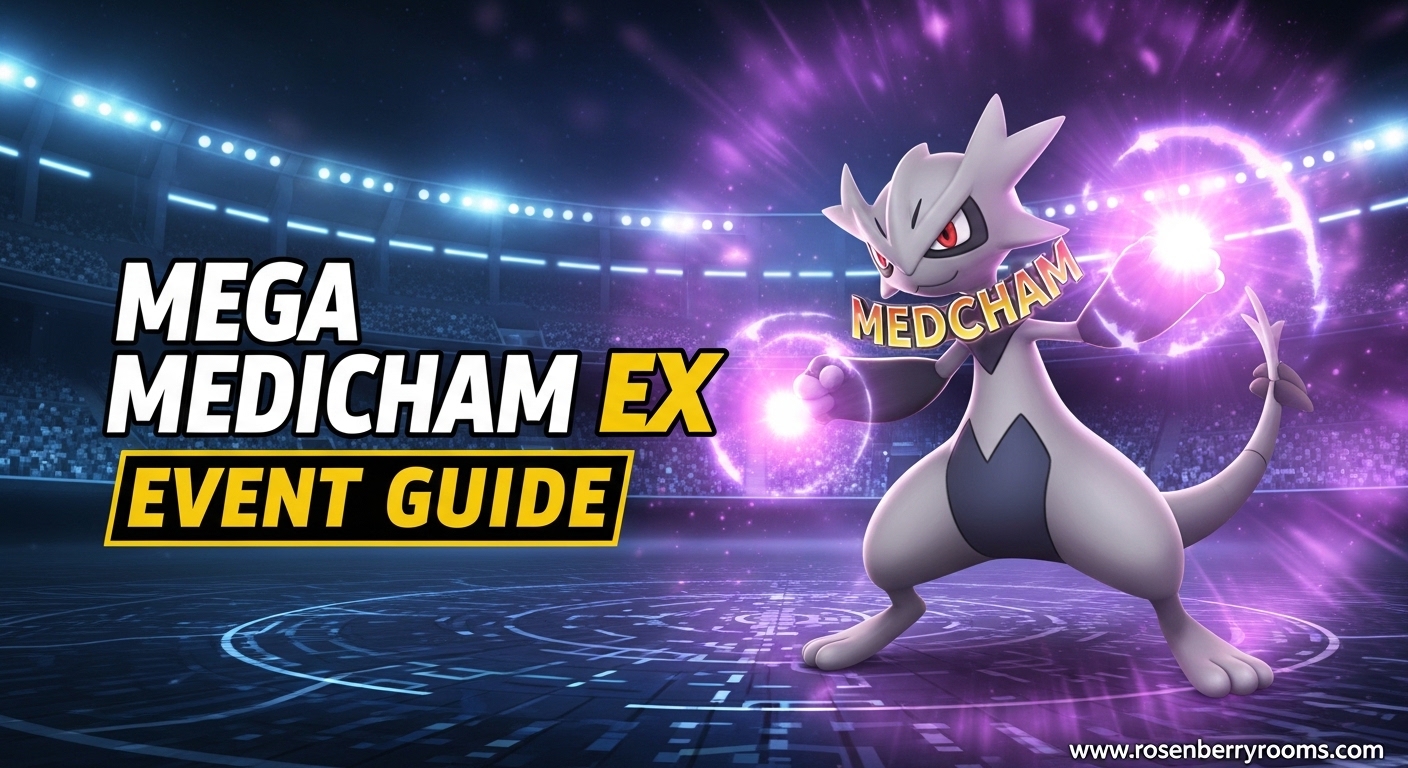 Pokemon TCG Pocket Mega Medicham EX Drop Event