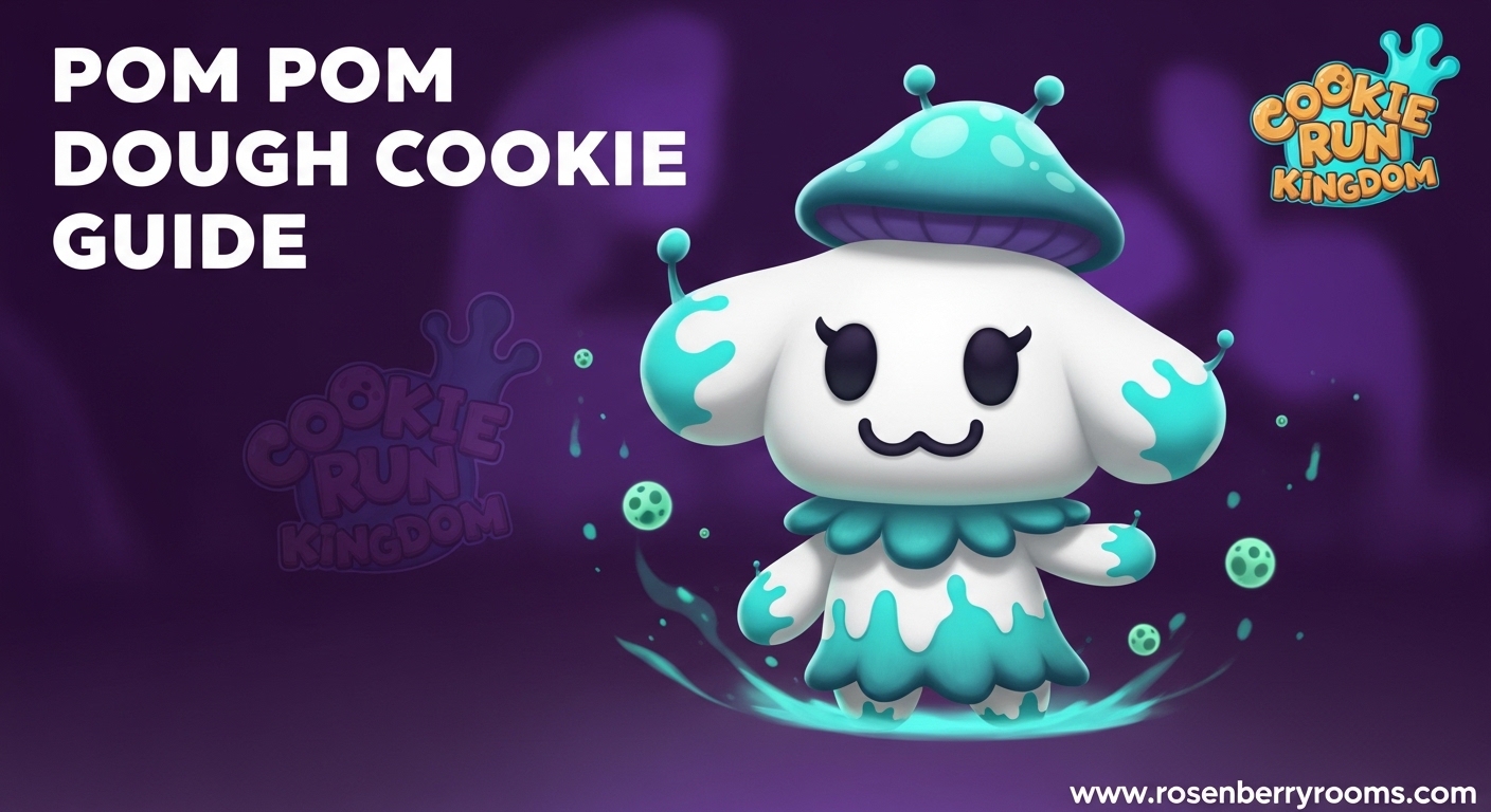 Pom Pom Dough Cookie