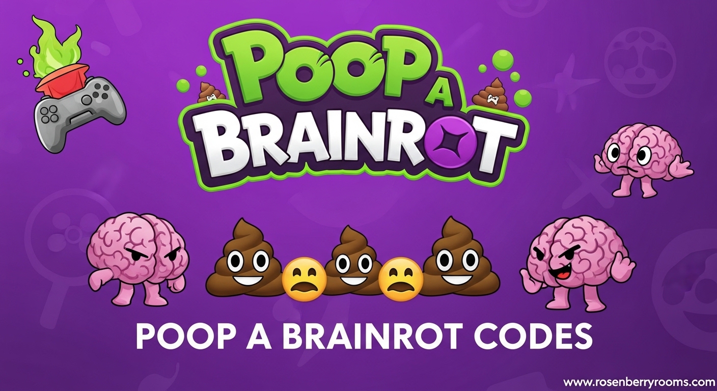 Poop a Brainrot Codes 