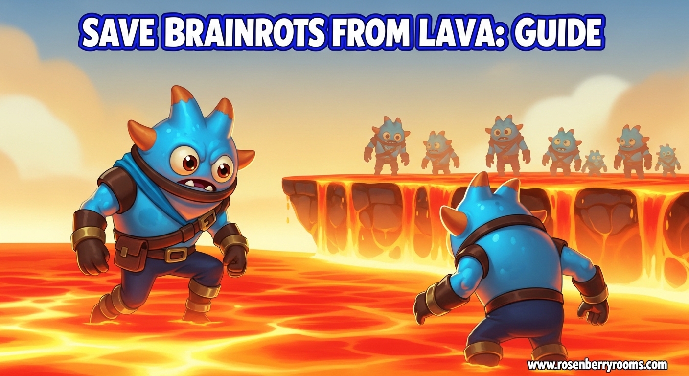 Save Brainrots from Lava