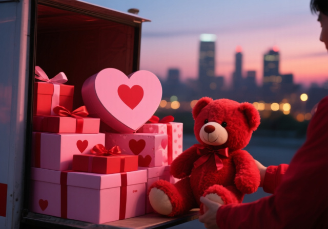 Valentines Day Gifts With Same Day Midnight Delivery For Surprises - rosenberryrooms