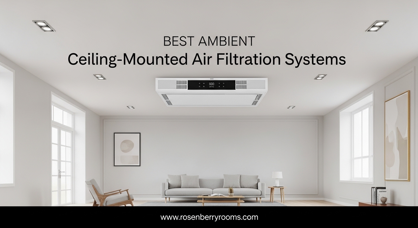 Best Ambient Ceiling-Mounted Air Filtration Systems