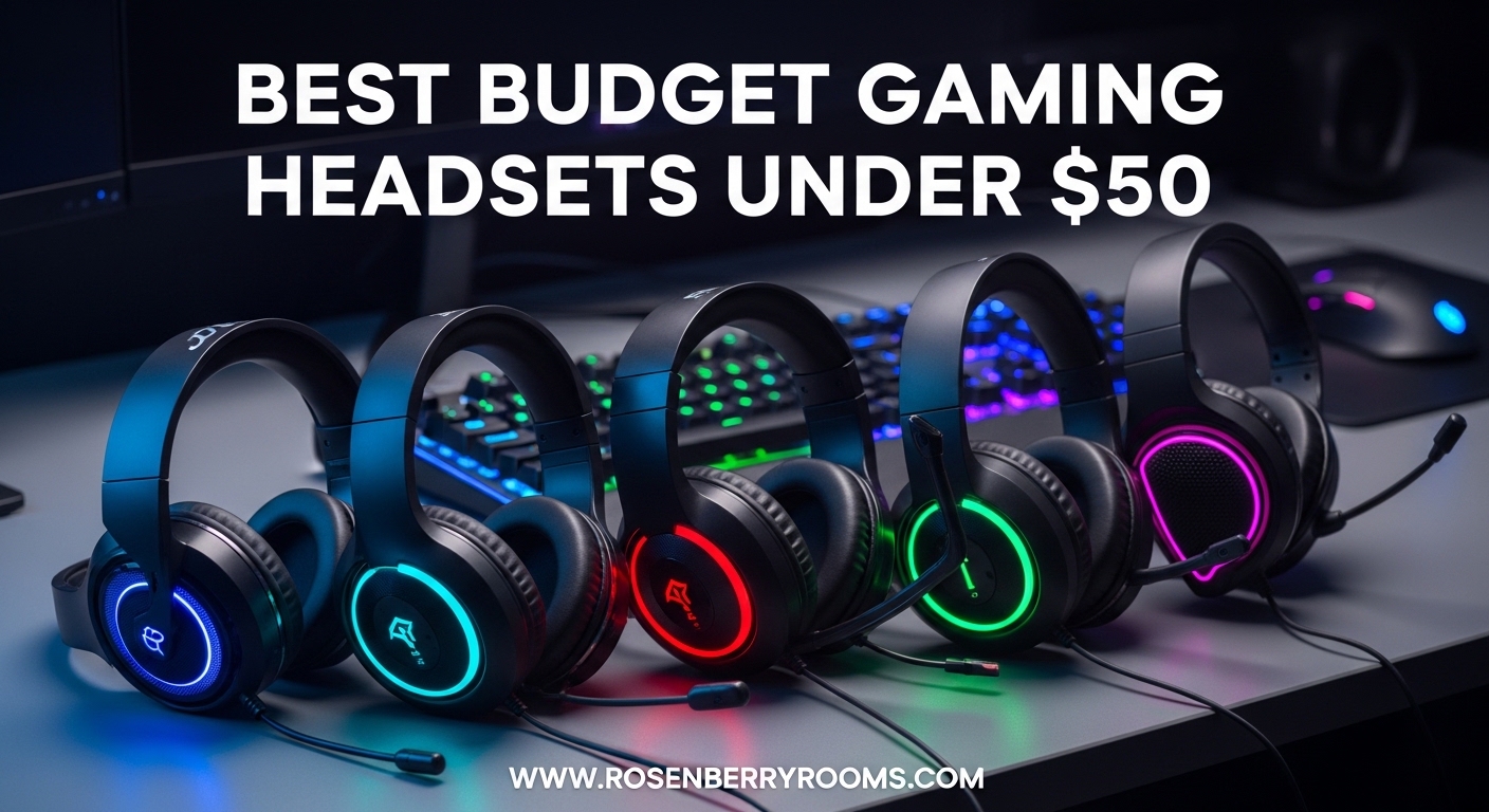 Best Budget Gaming Headsets Under $50