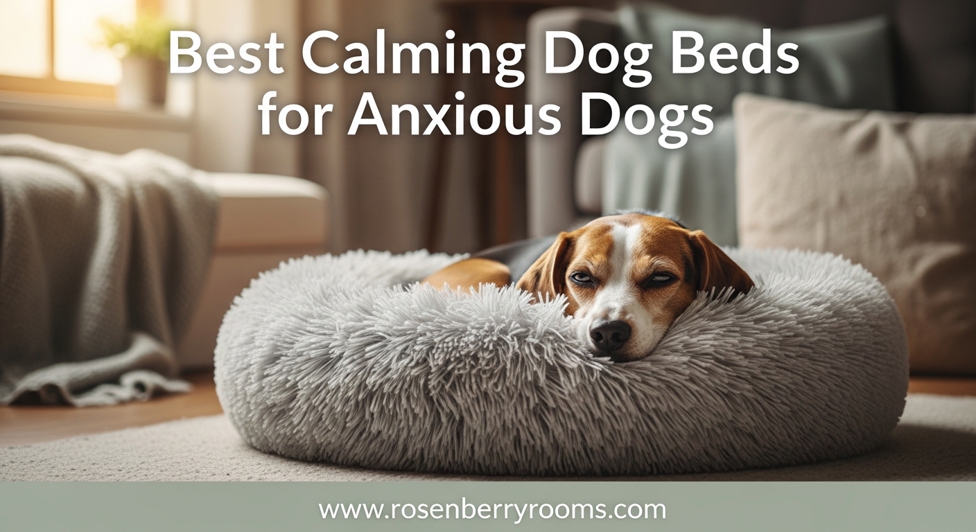 Best Calming Dog Beds for Anxious Dogs