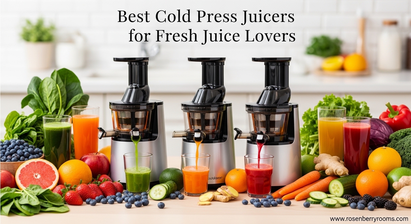 Best Cold Press Juicers for Fresh Juice Lovers