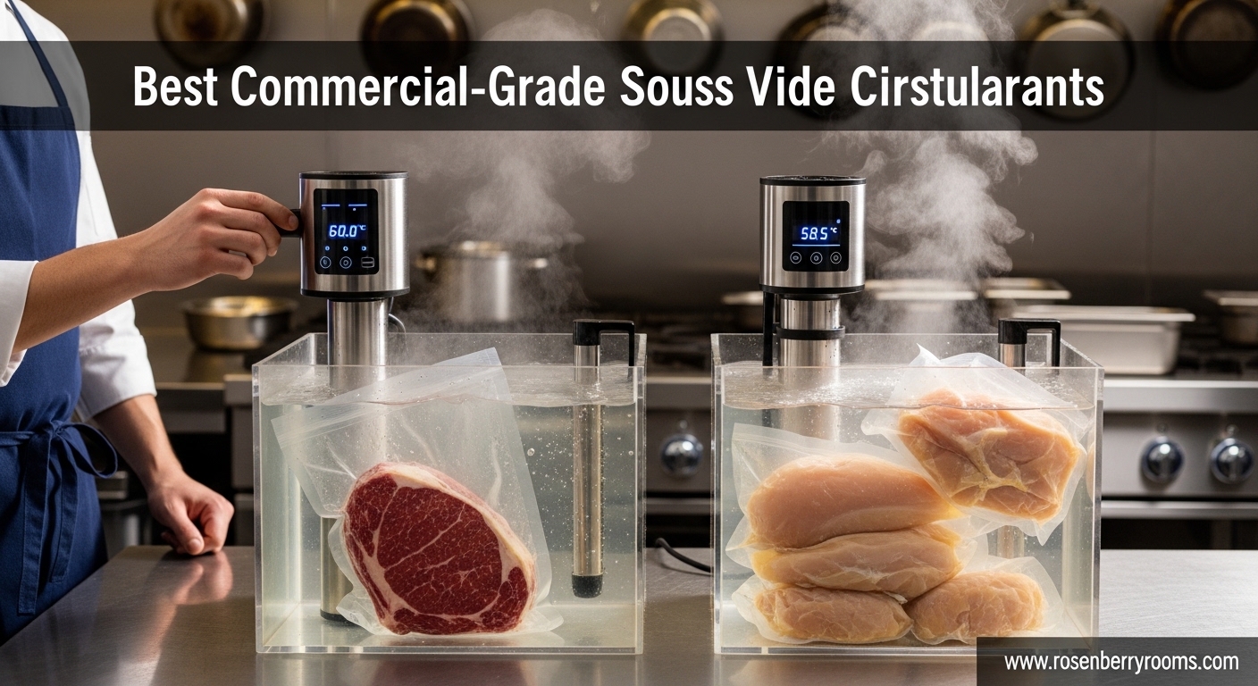 Best Commercial-Grade Sous Vide Circulators for Restaurants