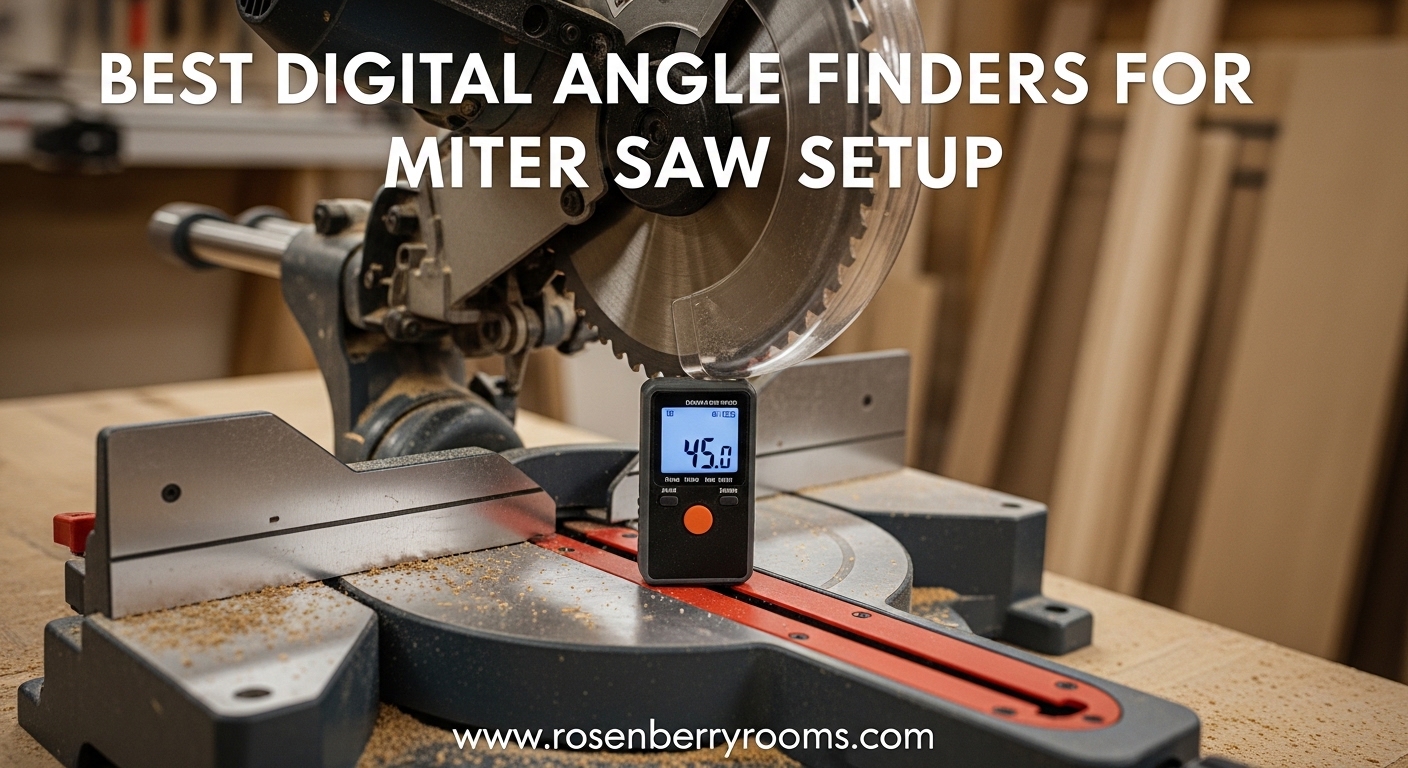Best Digital Angle Finders for Miter Saw Setup