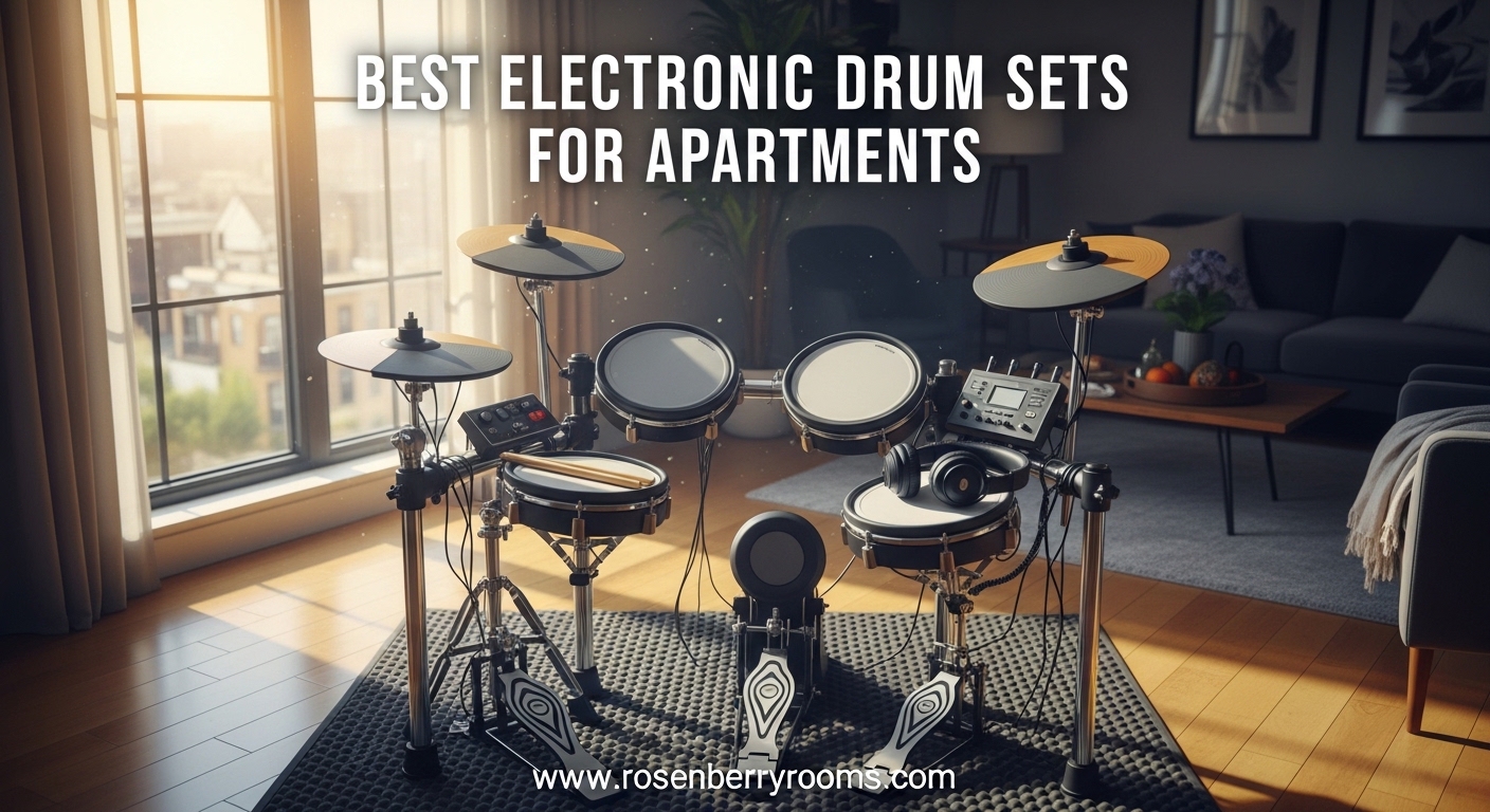 Best Electronic Drum Sets for Apartments