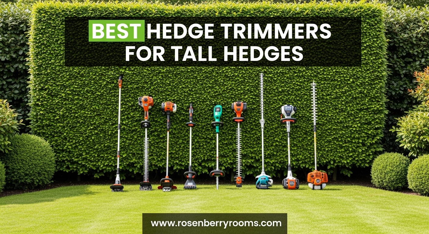 Best Hedge Trimmers for Tall Hedges