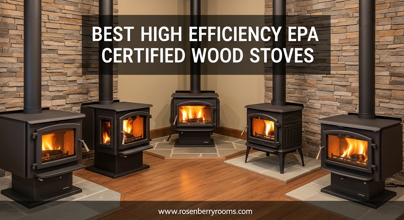Best High Efficiency EPA Certified Wood Stoves