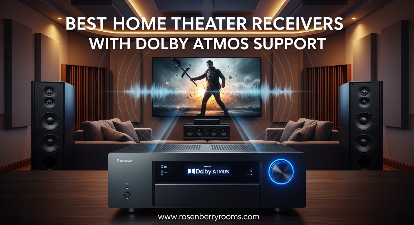 Best Home Theater Receivers with Dolby Atmos Support