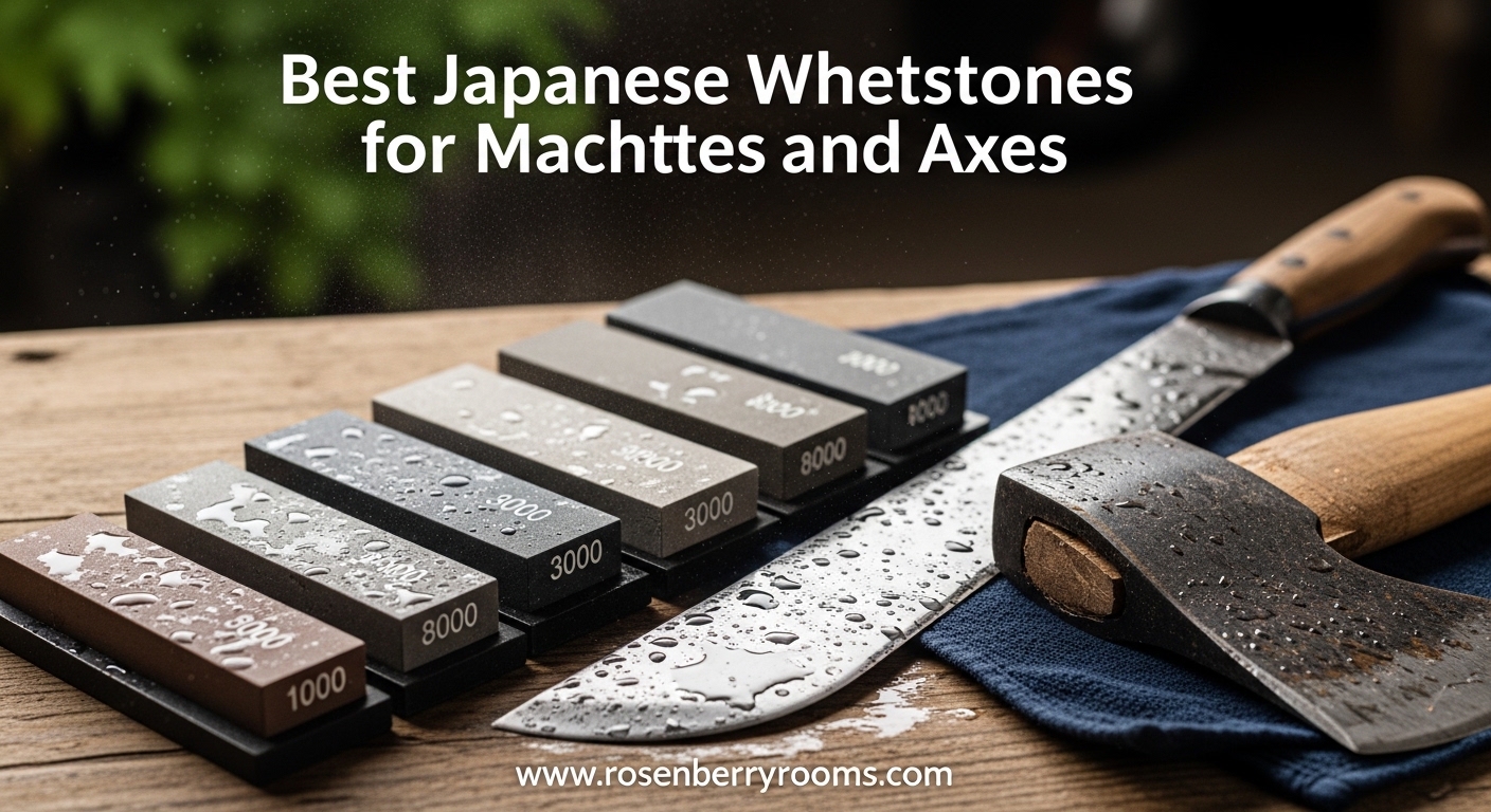 Best Japanese Whetstones for Machetes and Axes