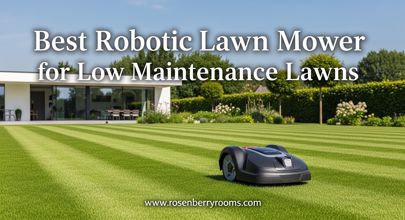 Best Robotic Lawn Mower for Low Maintenance Lawns