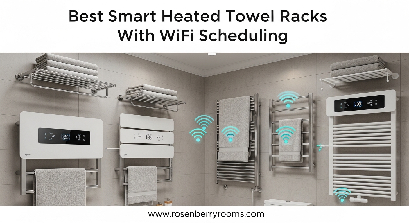 Best Smart Heated Towel Racks With WiFi Scheduling