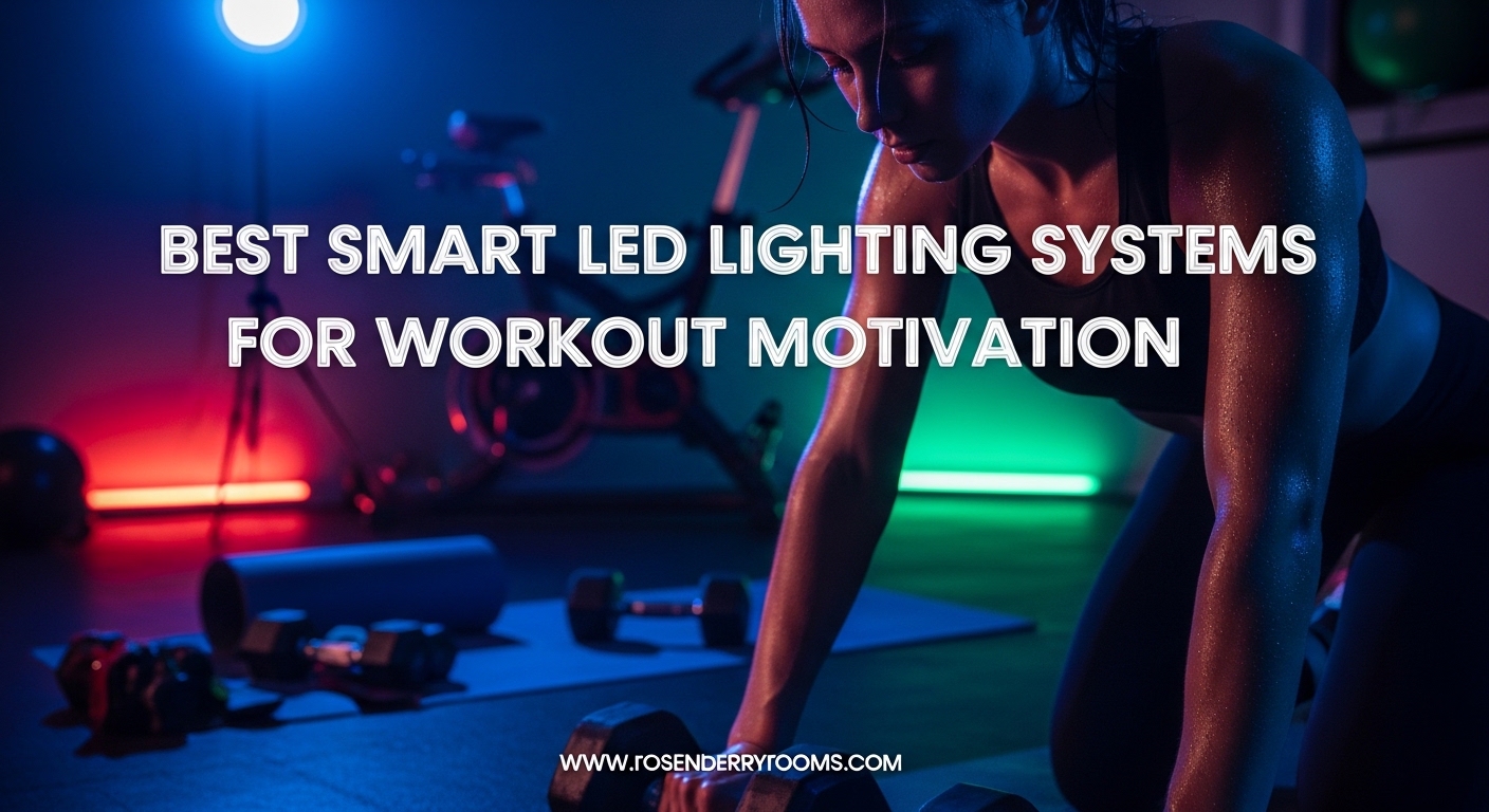 Best Smart LED Lighting Systems for Workout Motivation