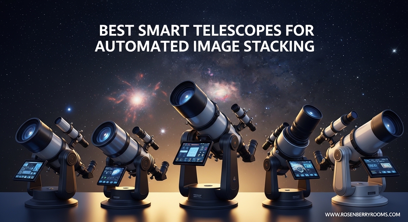Best Smart Telescopes for Automated Image Stacking