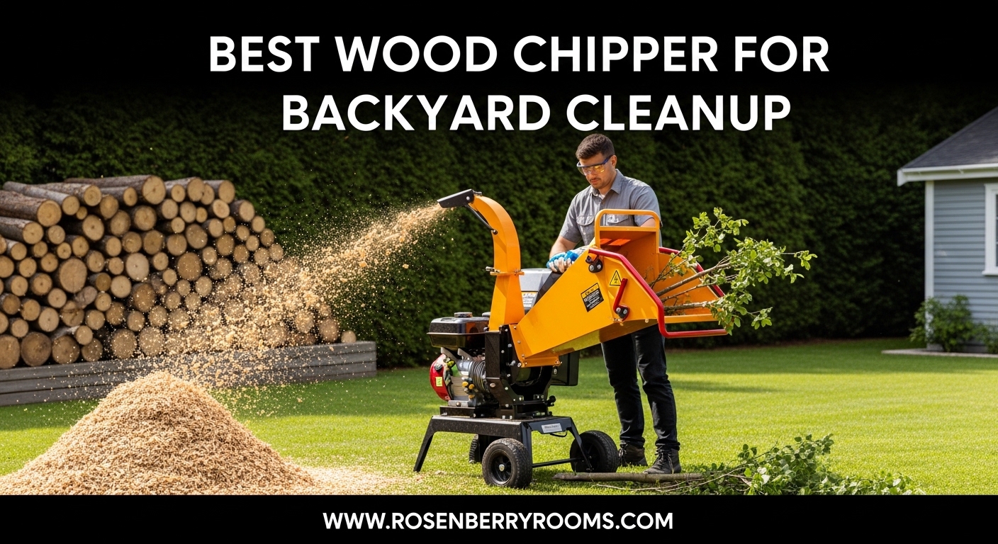 Best Wood Chipper for Backyard Cleanup