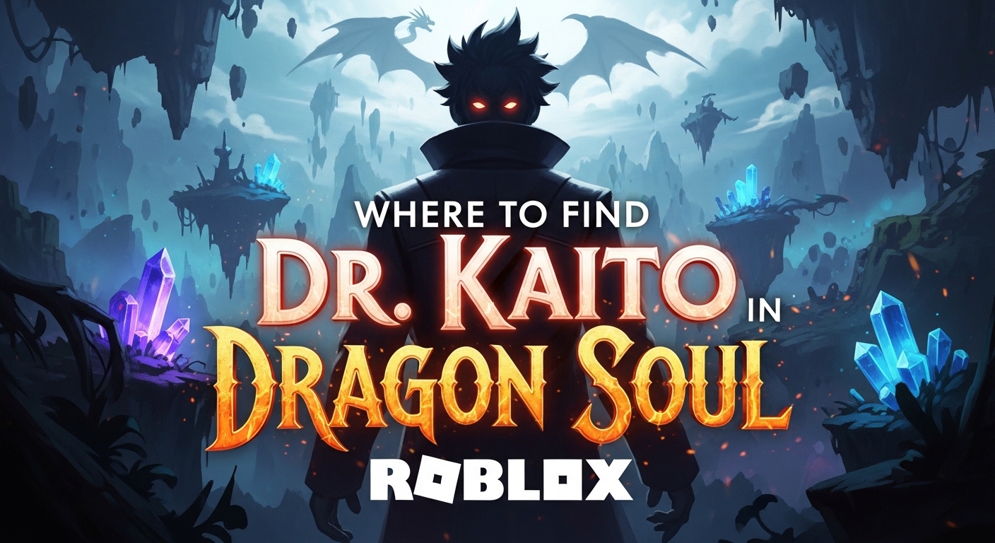 Where to Find Dr. Kaito in Dragon Soul Roblo