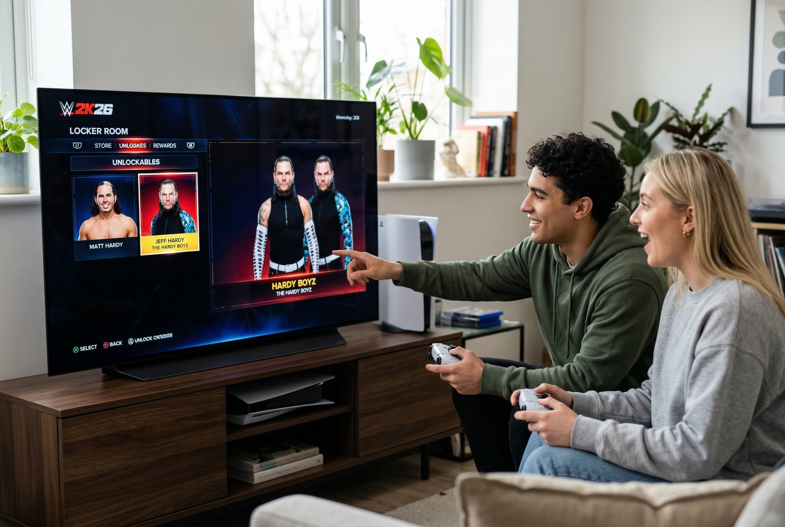 How to Unlock Hardy Boyz in WWE 2K26