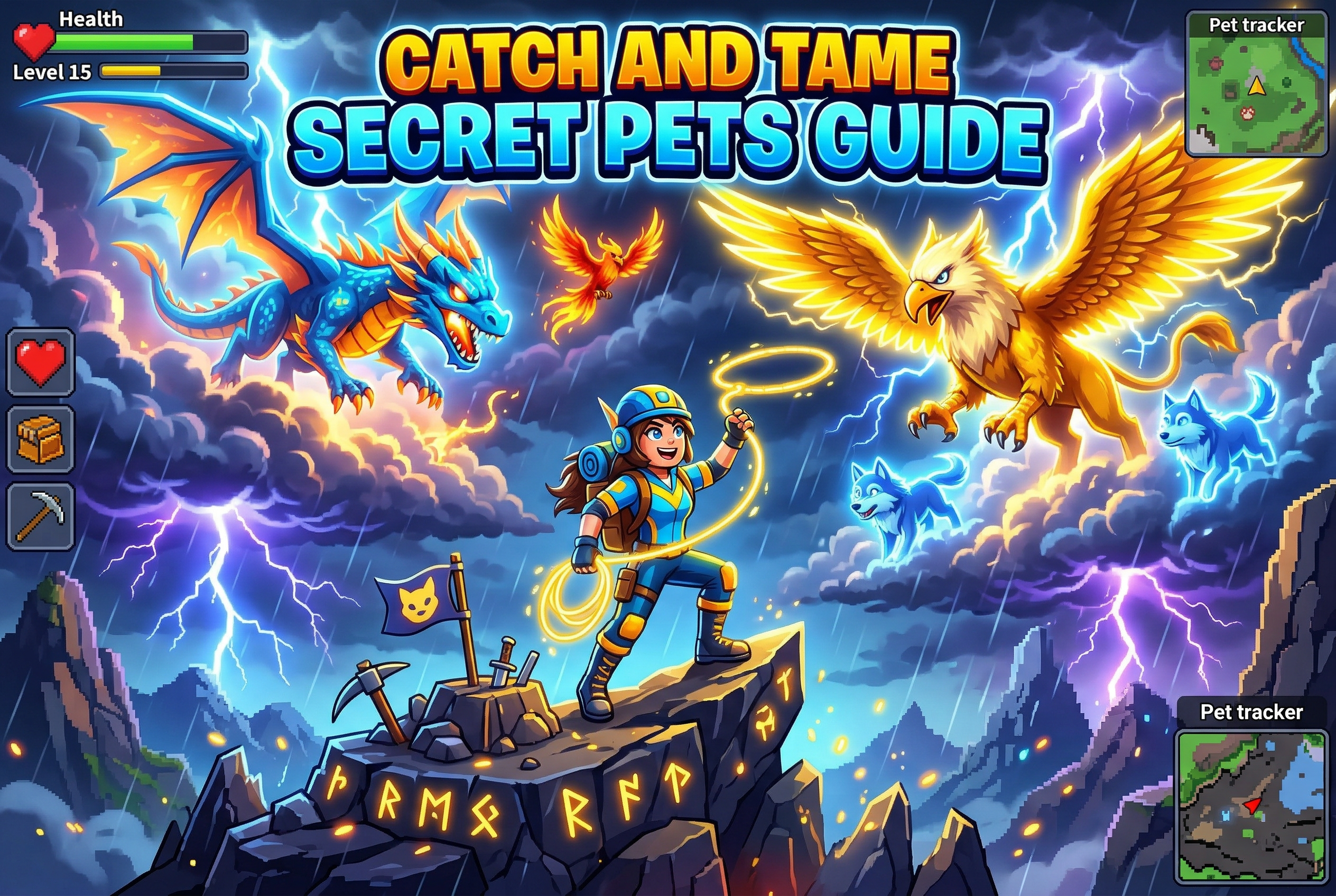 Catch and Tame Guide How to Get Secret Exclusive Pets Easily!