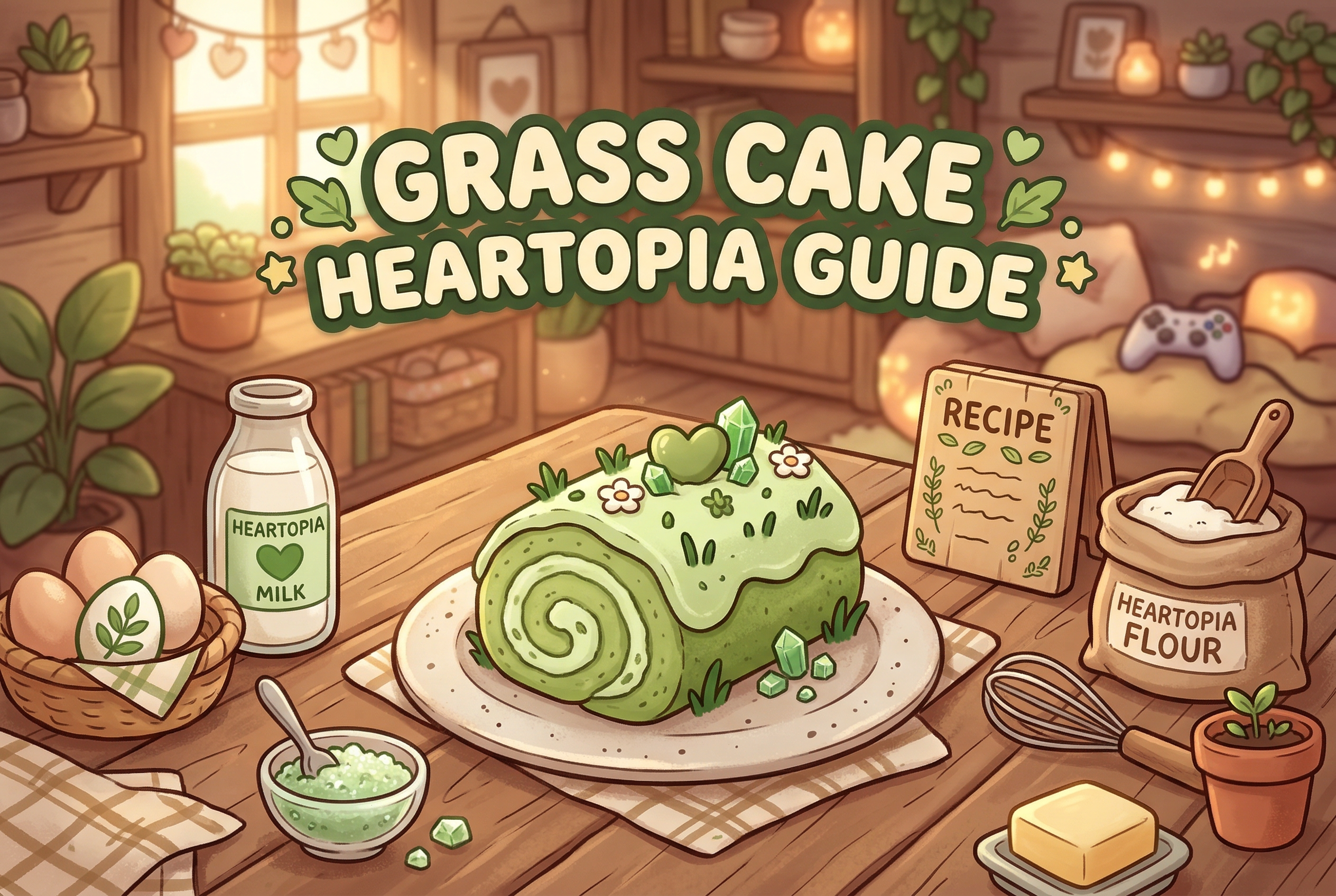 Grass Cake Heartopia Guide: What It Is & How to Make It